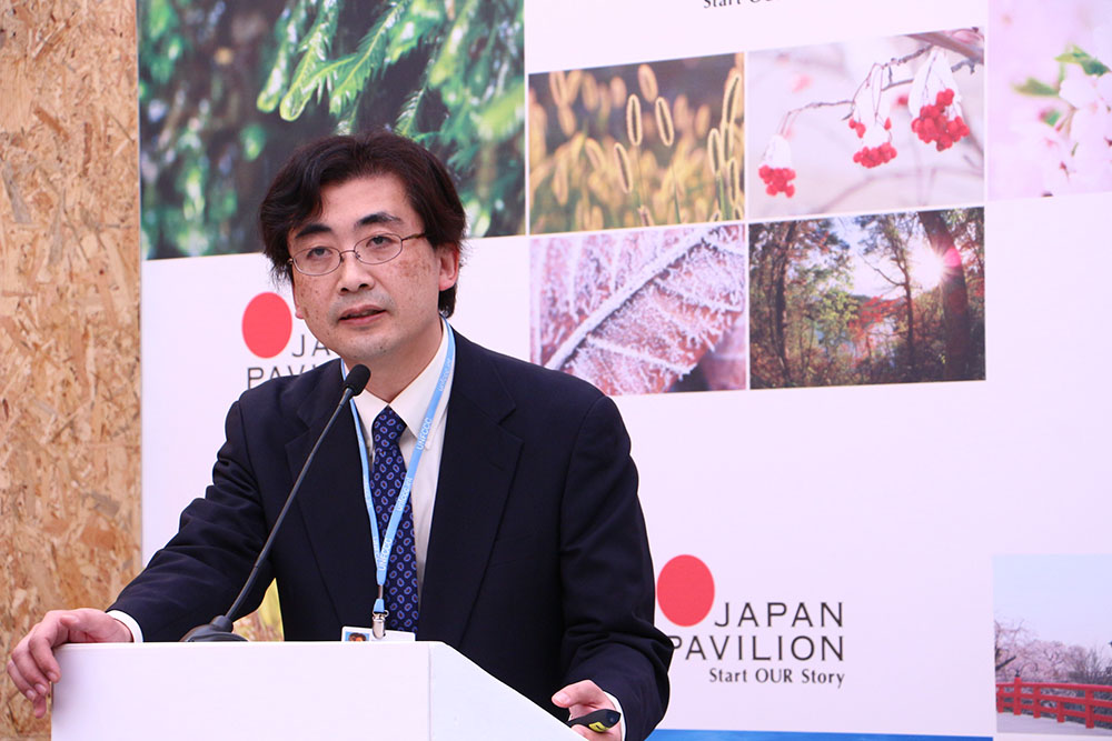 Tsuneo Matsunaga, head of Satellite Observation Center, NIES 